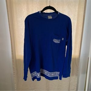 University of Florida x vs pink gator crew long sleeve tee